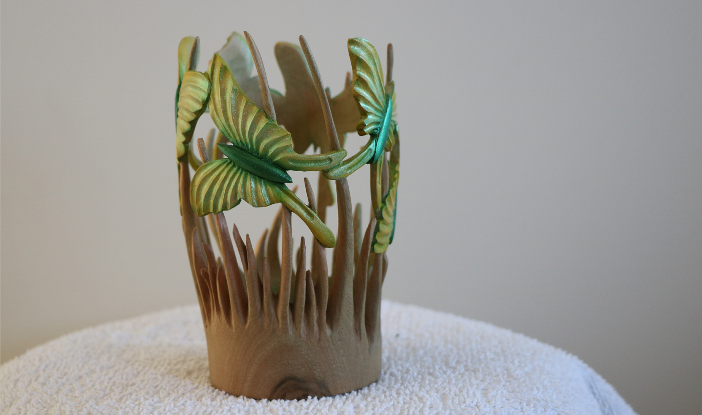 Butterfly Vase