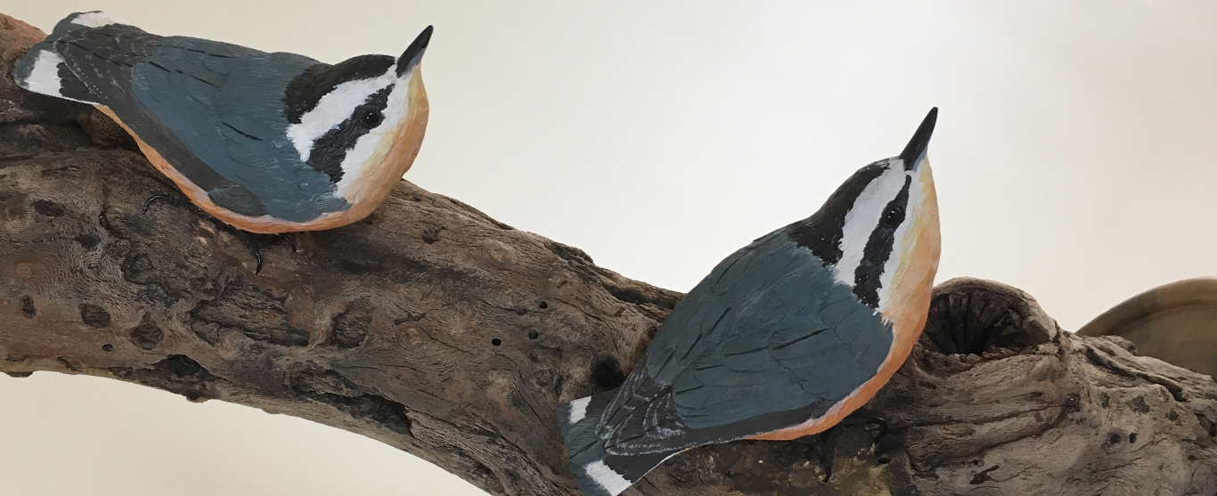 A Pair of Nuthatches
