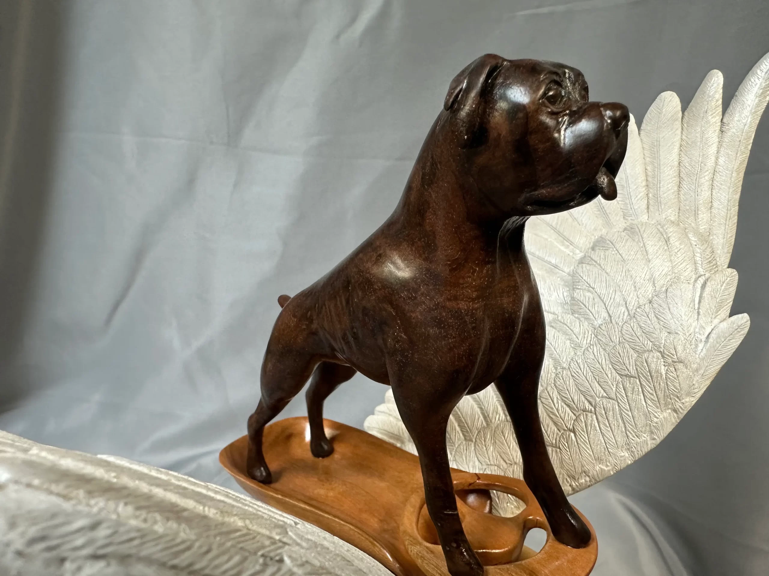 Winged Tricycle with Passenger